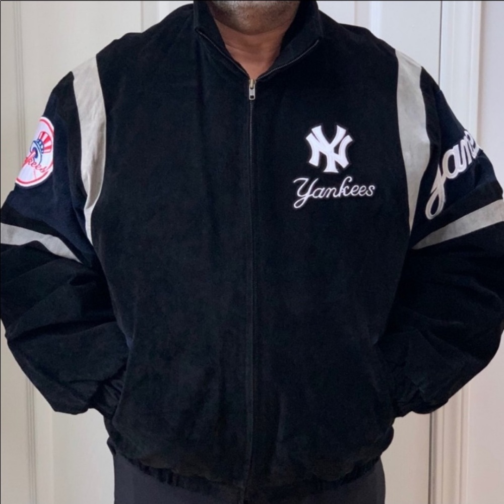 ⚾️ CLASSIC Suede Yankee Jacket Large